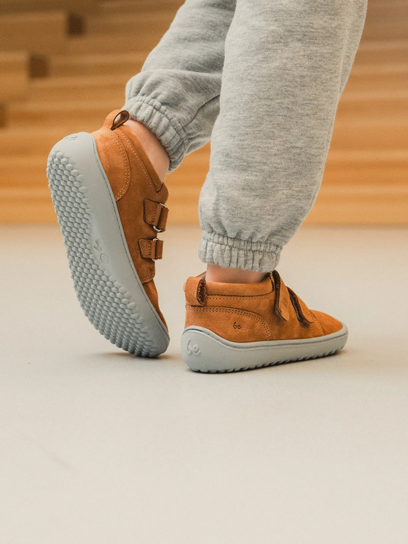 Kids barefoot Be Lenka Play - Cognac Shoes_Be Lenka_Footwear