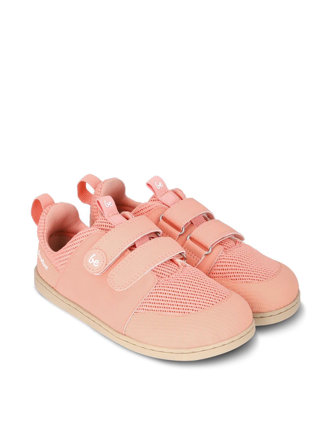 Kids barefoot sneakers Be Lenka Bounty Junior - Coral Pink Shoes_Be Lenka_Footwear