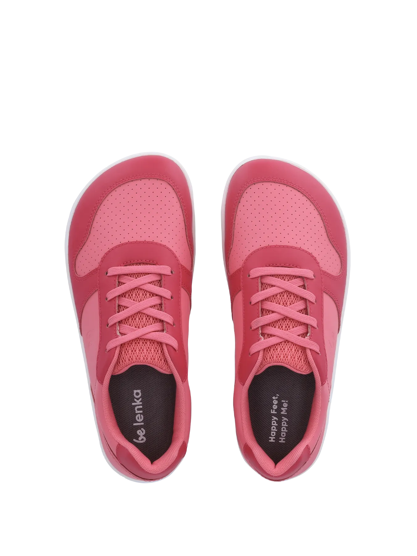 Kids barefoot sneakers Be Lenka Scoot Junior - Light & Dark Pink Shoes_Be Lenka_Footwear