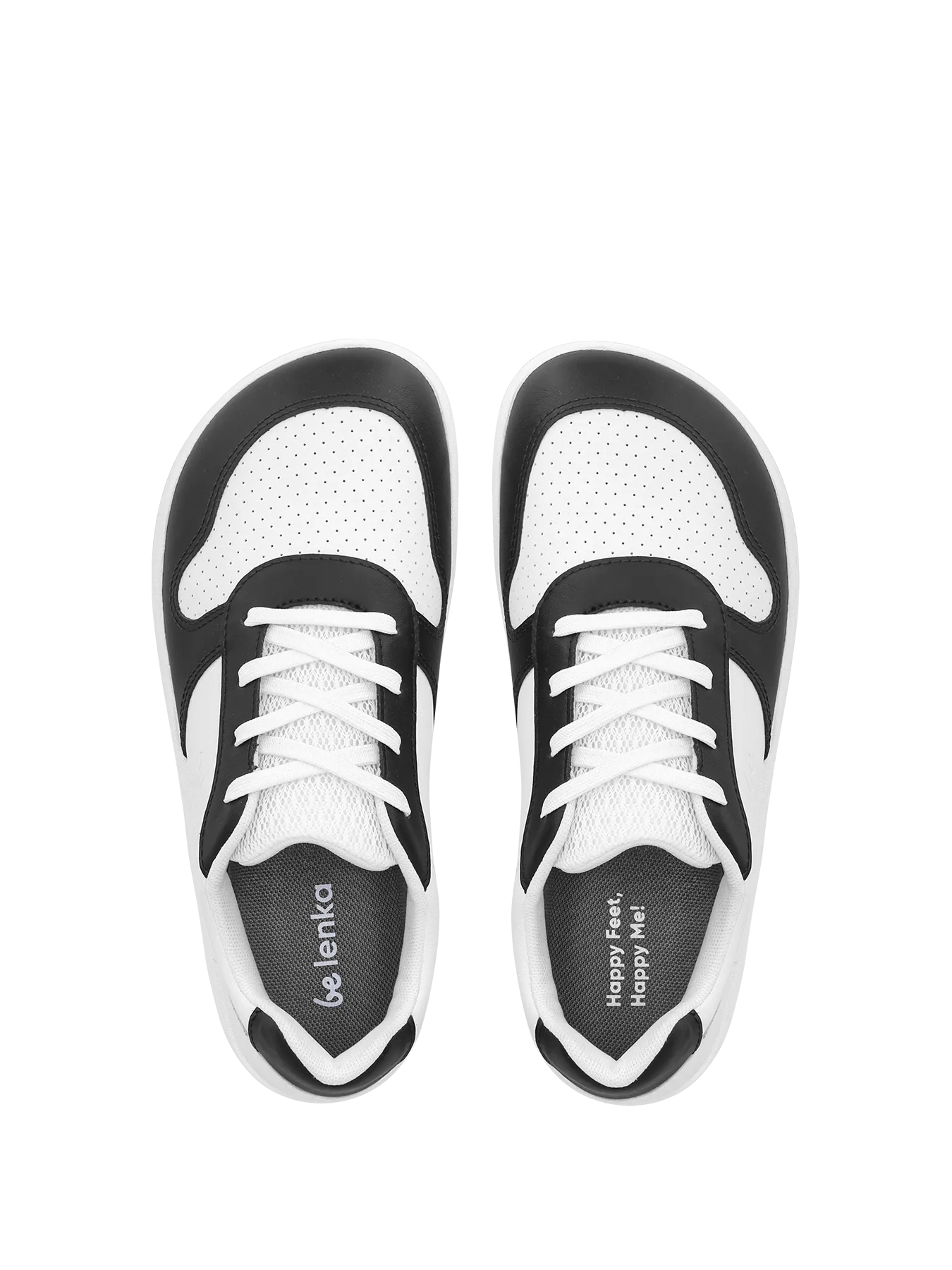 Kids barefoot sneakers Be Lenka Scoot Junior - White & Black Shoes_Be Lenka_Footwear