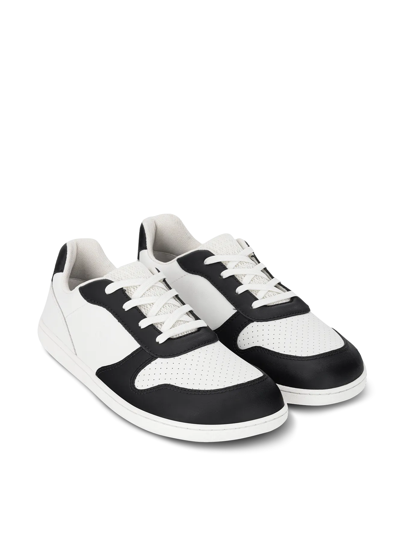 Kids barefoot sneakers Be Lenka Scoot Junior - White & Black Shoes_Be Lenka_Footwear