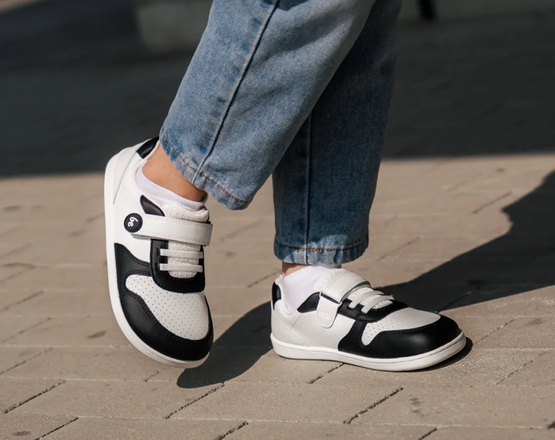 Kids barefoot sneakers Be Lenka Scoot Kids - White & Black Shoes_Be Lenka_Footwear