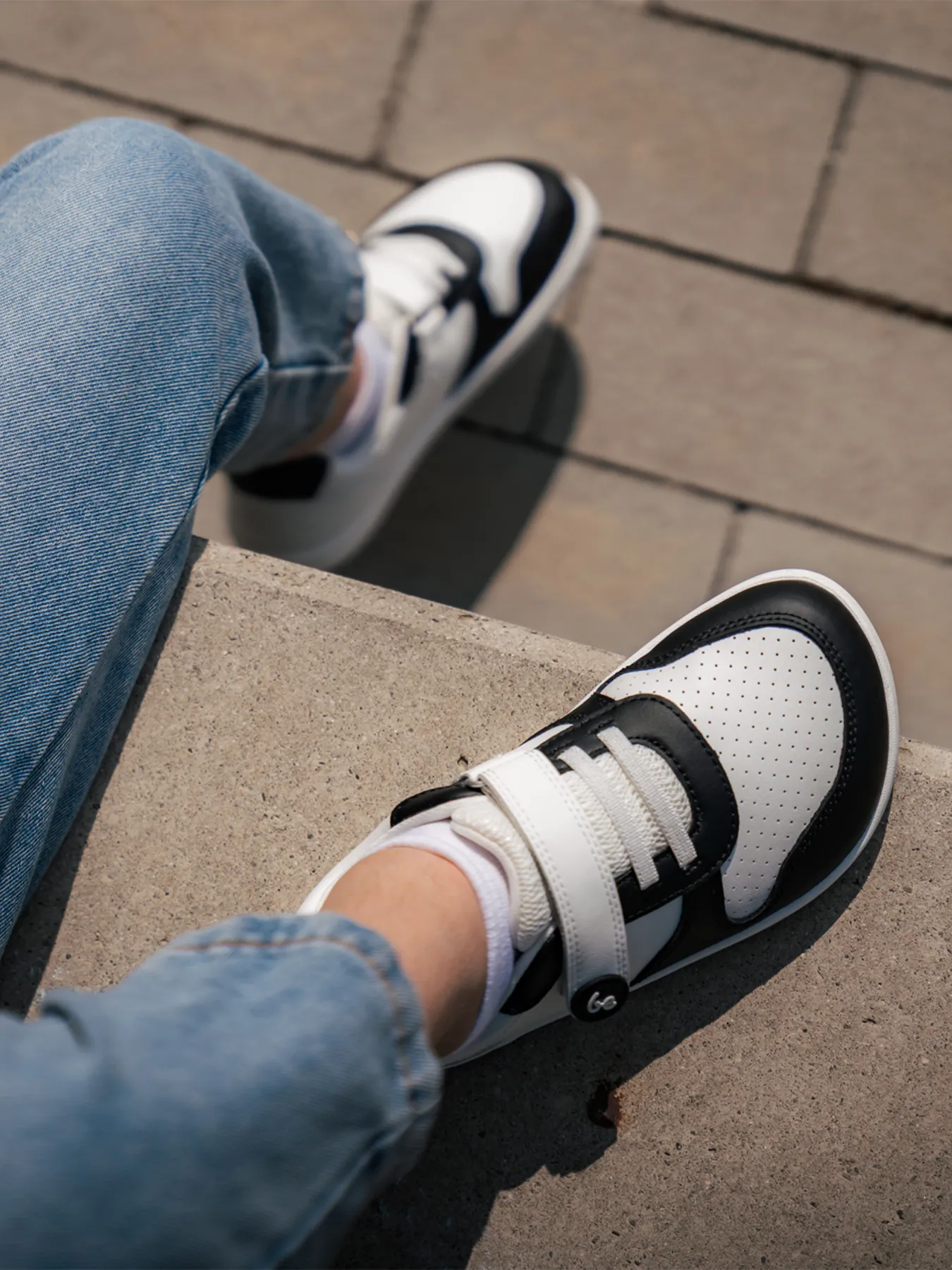 Kids barefoot sneakers Be Lenka Scoot Kids - White & Black Shoes_Be Lenka_Footwear
