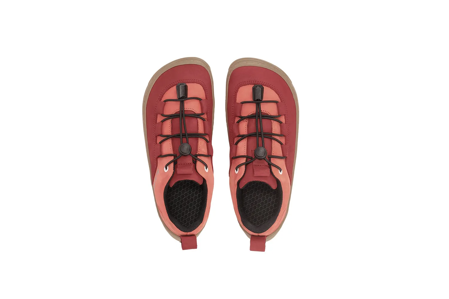 Kids barefoot sneakers Be Lenka Xplorer - Dark Red & Coral Shoes_Be Lenka_Footwear