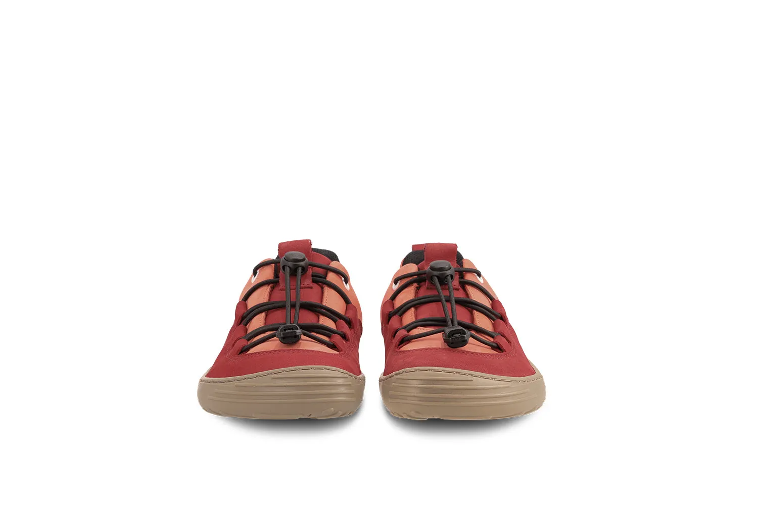 Kids barefoot sneakers Be Lenka Xplorer - Dark Red & Coral Shoes_Be Lenka_Footwear