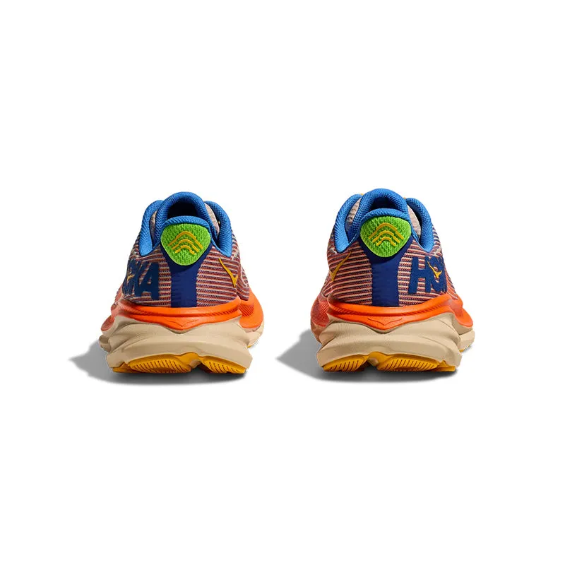Kid's Grade School Clifton 9 Ultramarine/Tangerine