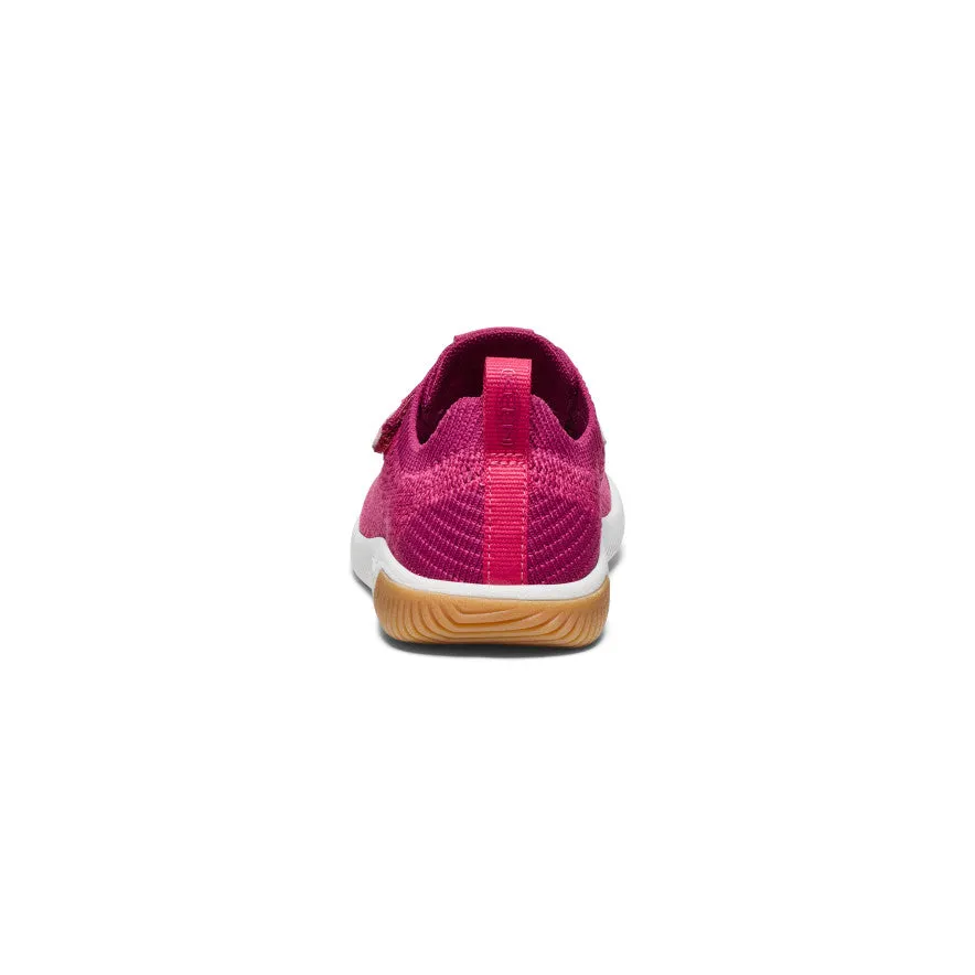 Little Kids' KNX Knit Double Strap  |  Beaujolais/Raspberry