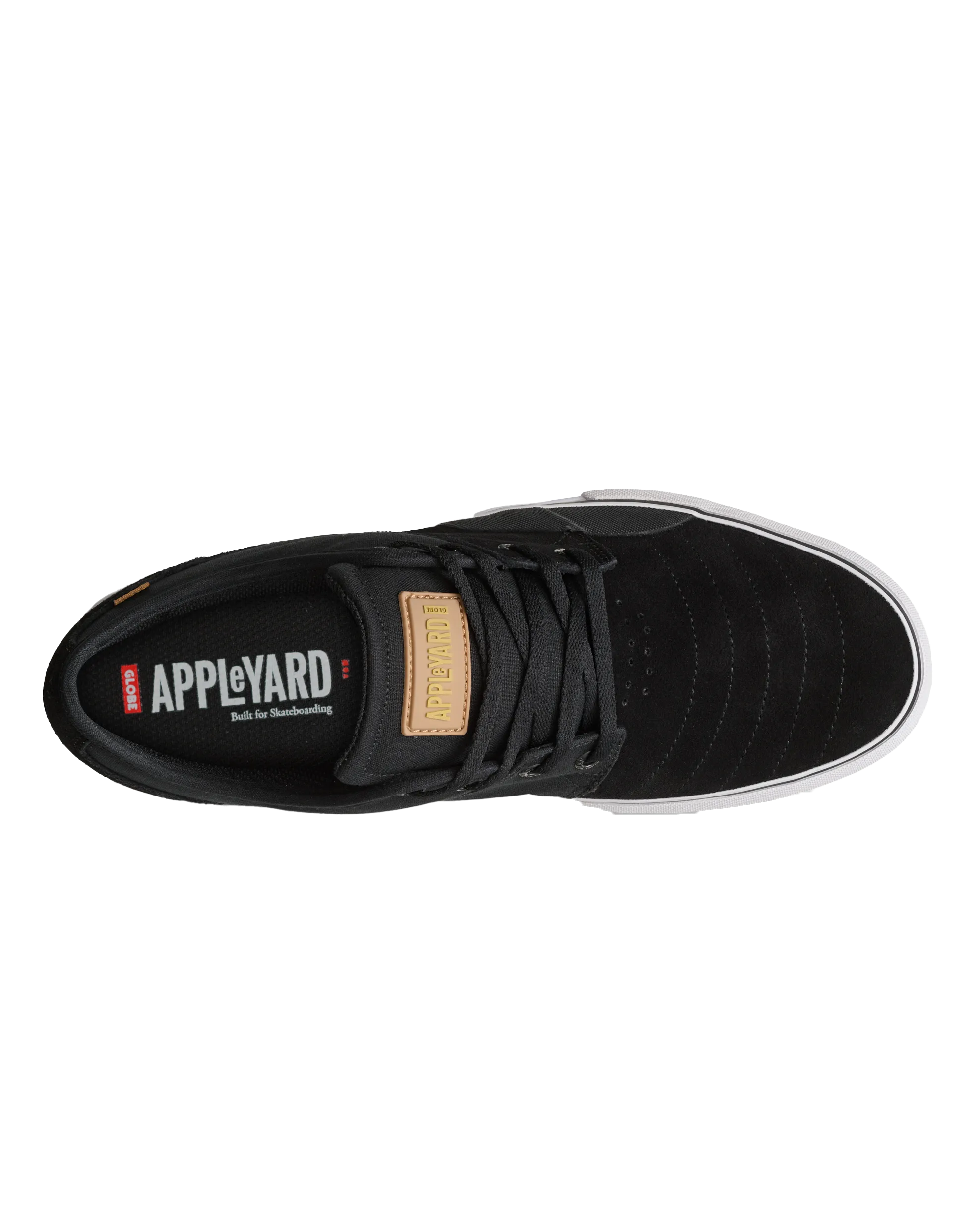 Mahalo Plus Shoes in Black, Tan & White
