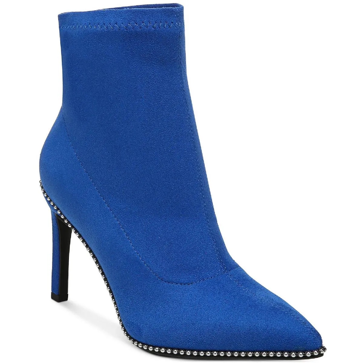 Melanay Womens Stretch Pull On Ankle Boots