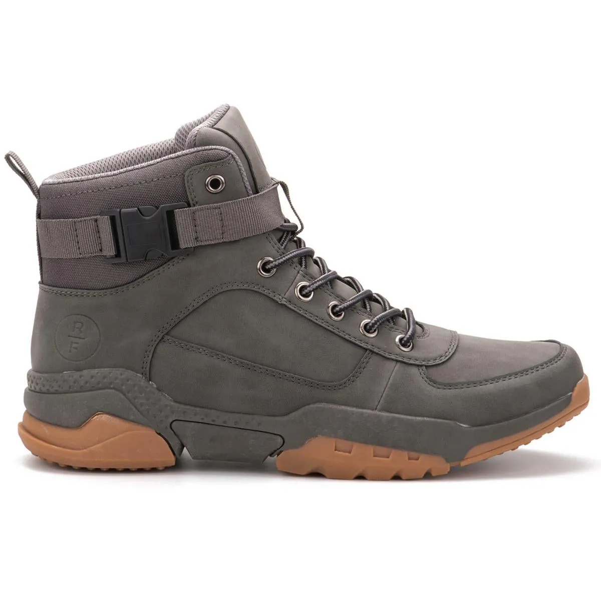 Mens Buckle Manmade Work & Safety Shoes