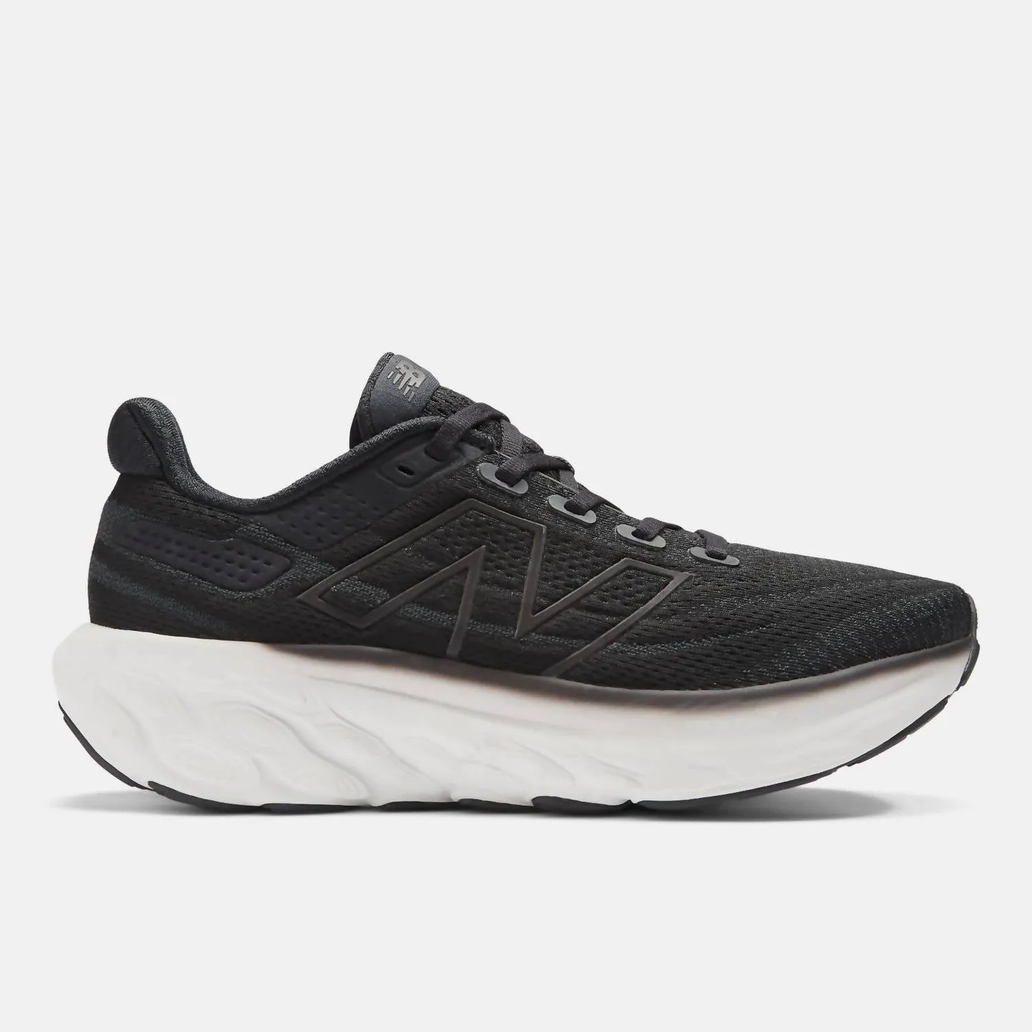 Men's Fresh Foam 1080V13 Running Shoes In Black/white