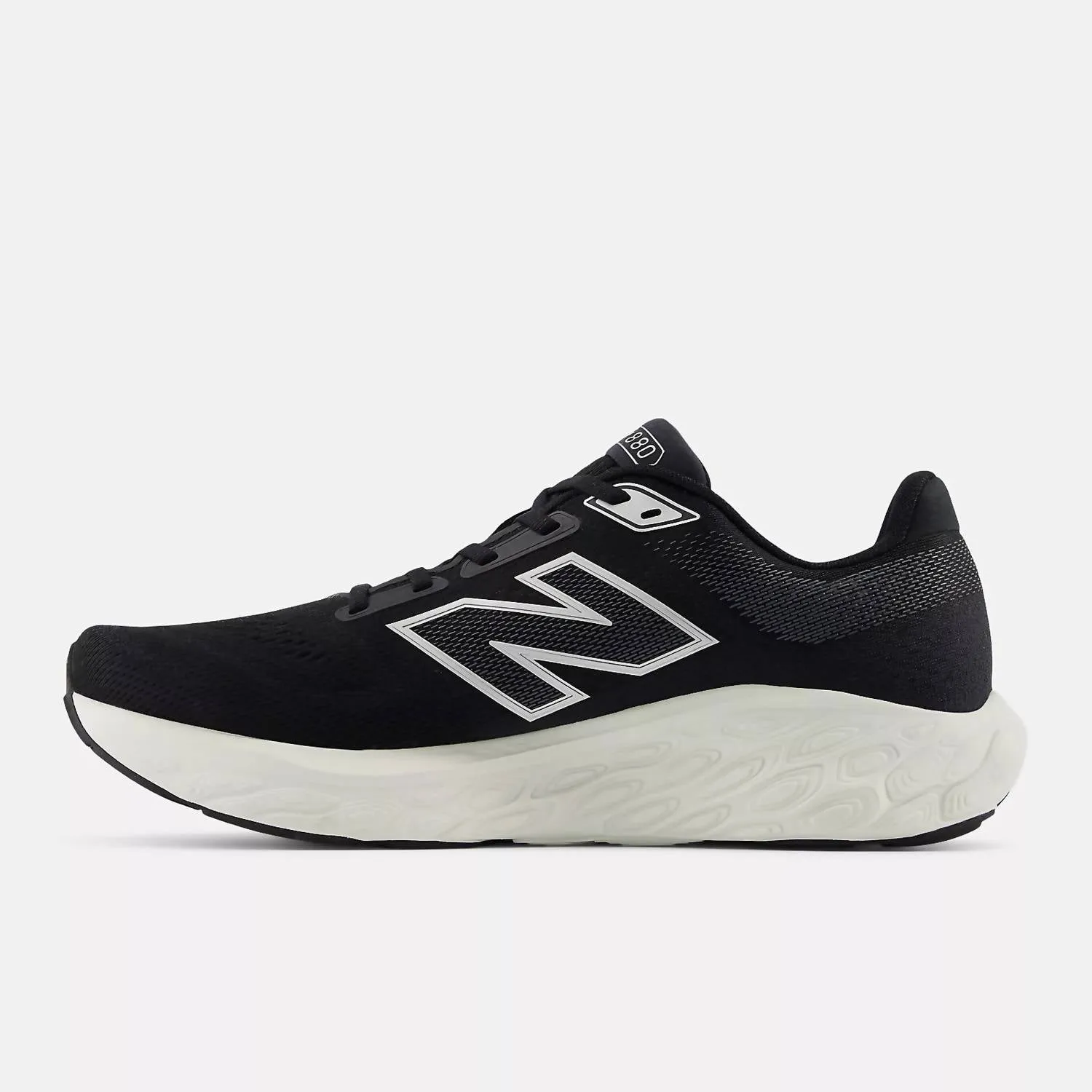 Men's Fresh Foam 880V14 Running Shoes In Black/white
