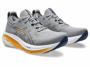 Men's Gel-Nimbus 26 Running Shoes In Sheet Rock/thunder Blue