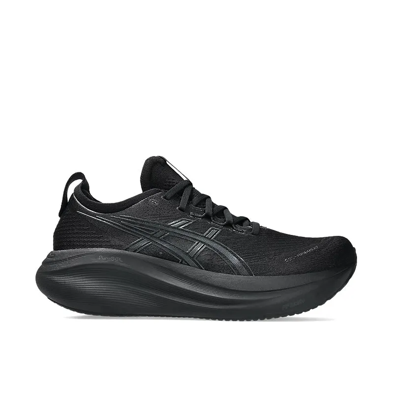 Men's Gel-Nimbus 27 (WIDE) Black/Graphite Grey