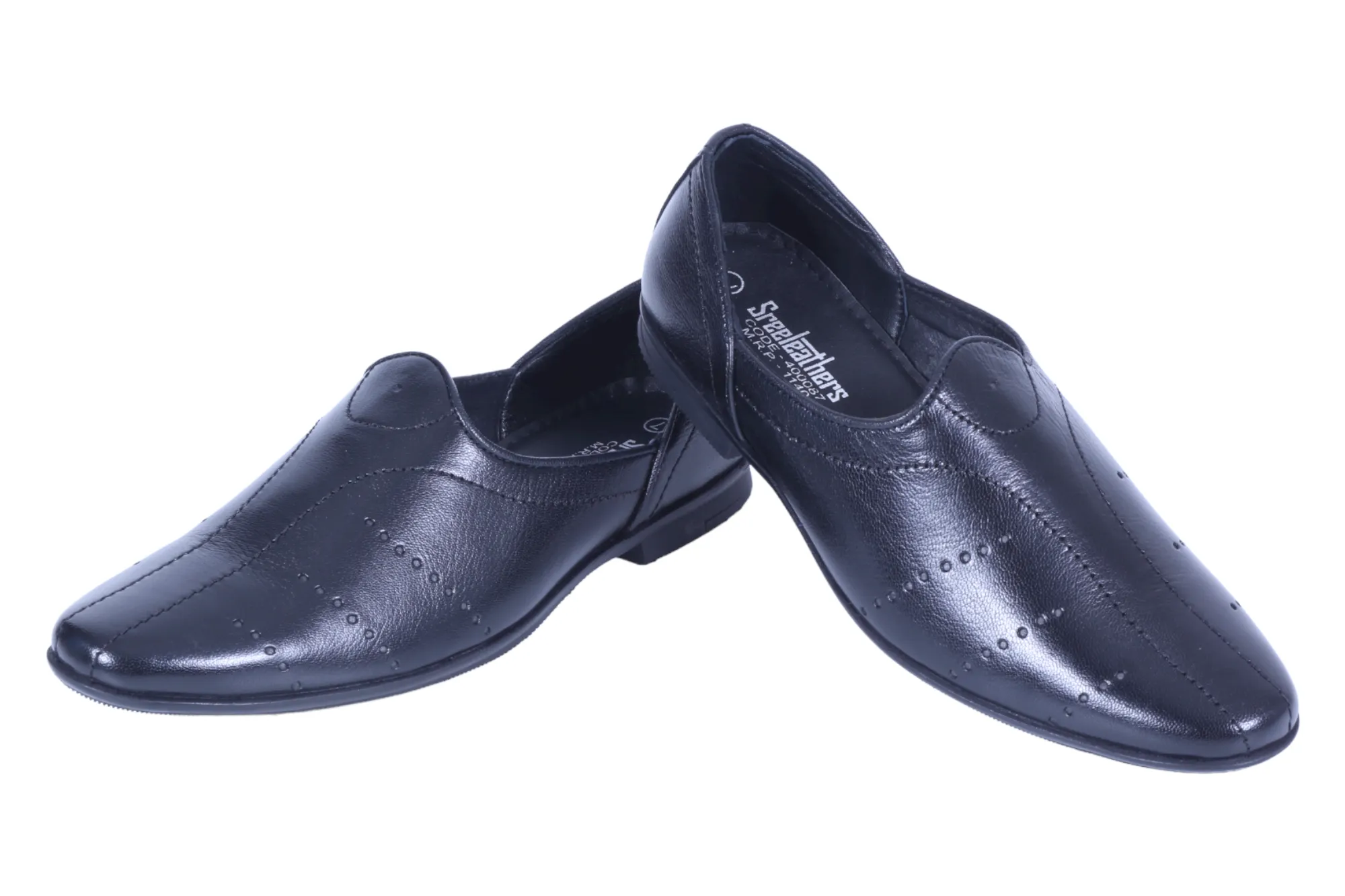 MENS LEATHER CASUAL SHOE 400087