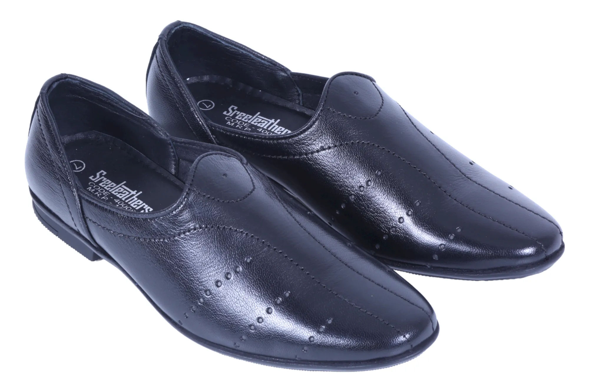 MENS LEATHER CASUAL SHOE 400087