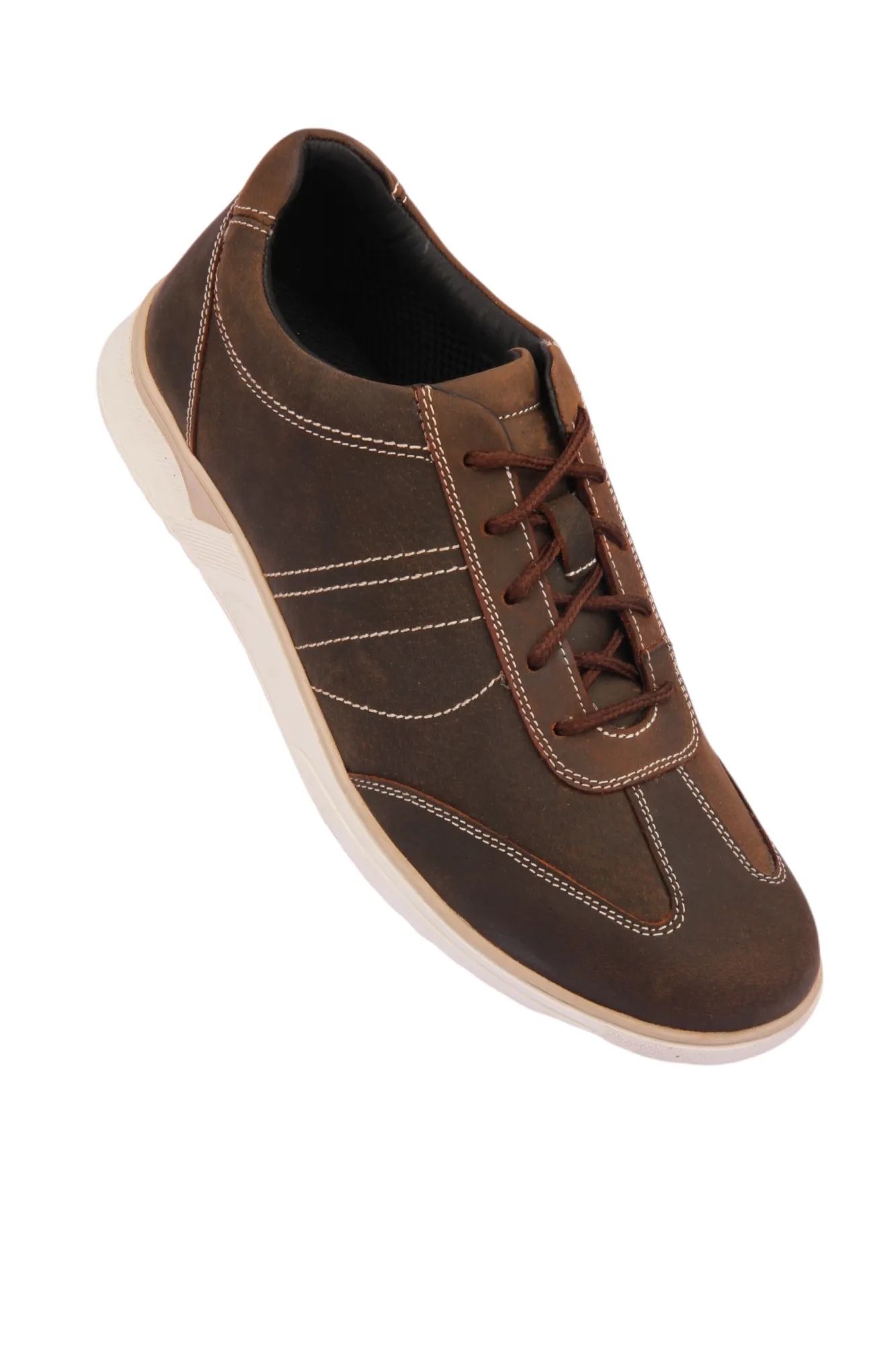 MENS LEATHER CASUAL SHOE 95652