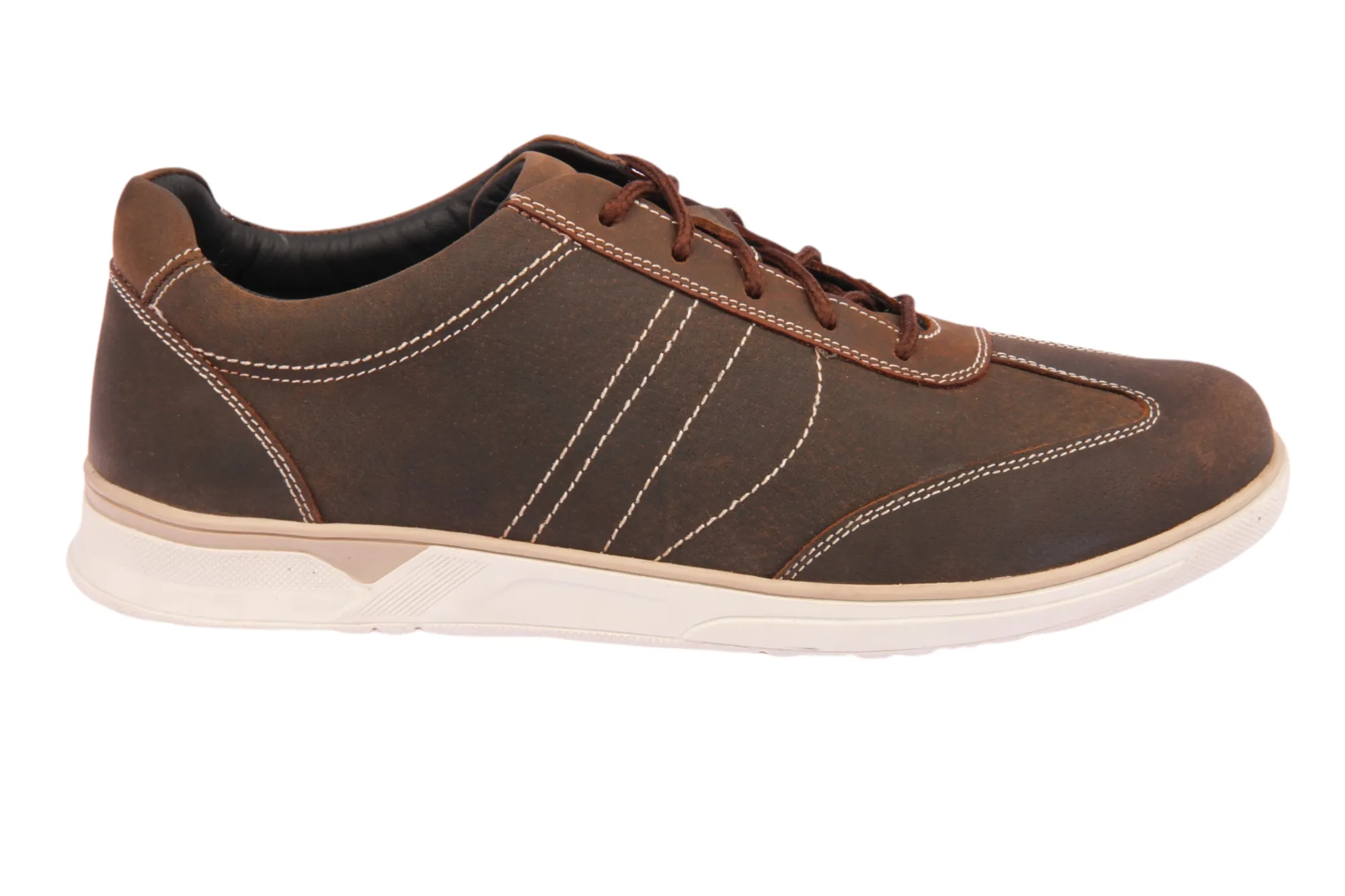 MENS LEATHER CASUAL SHOE 95652
