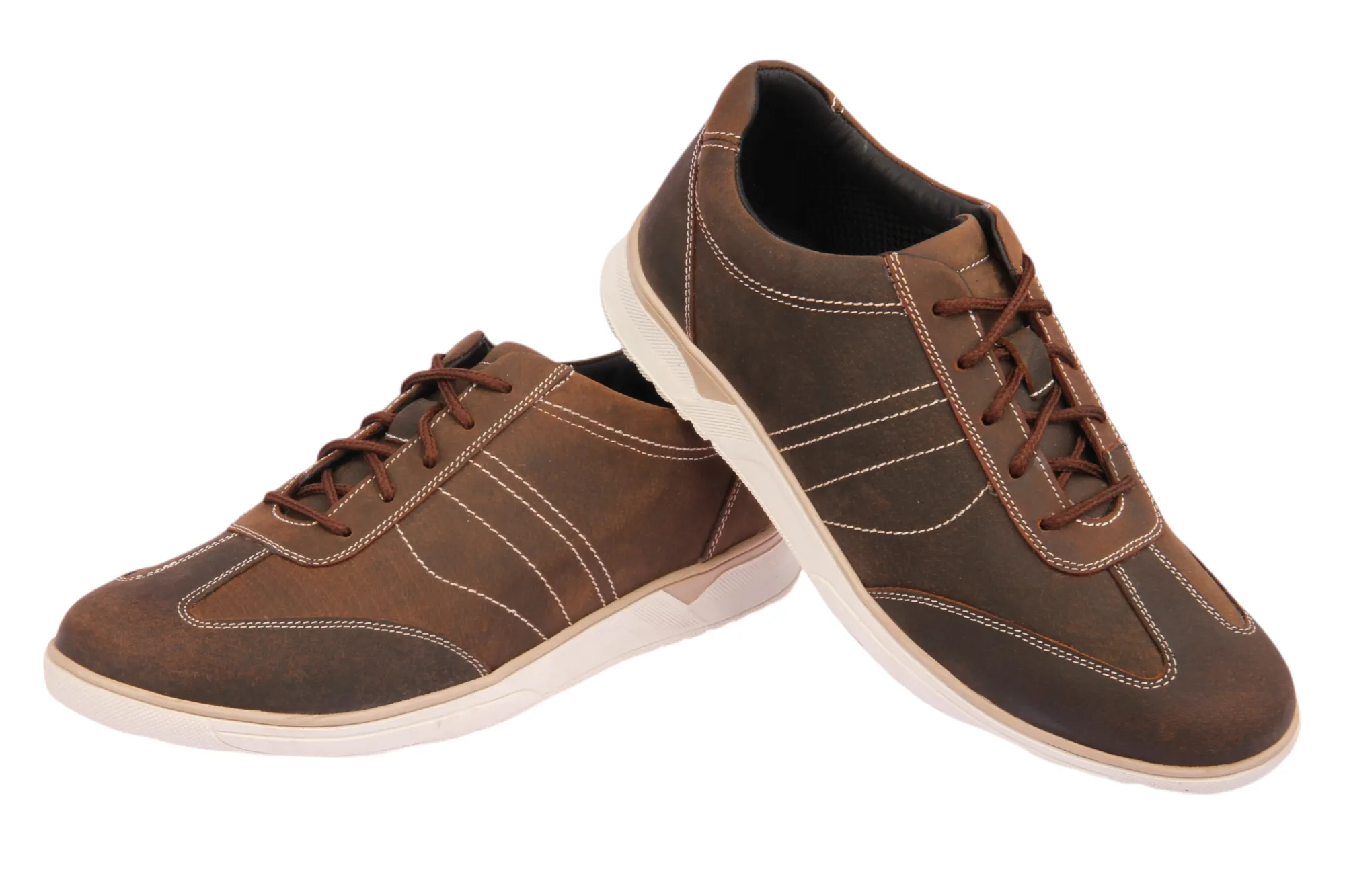 MENS LEATHER CASUAL SHOE 95652