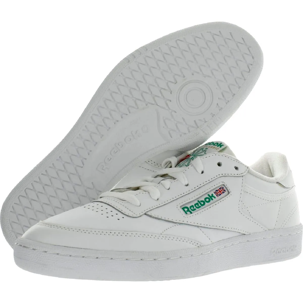 Mens Leather Lifestyle Athletic and Training Shoes