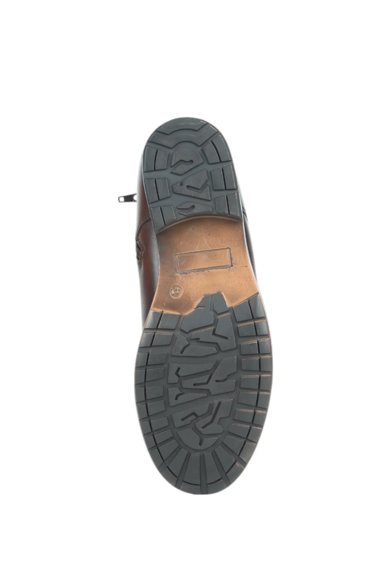 Mens Premium Leather Casual Boot Shoe 91535