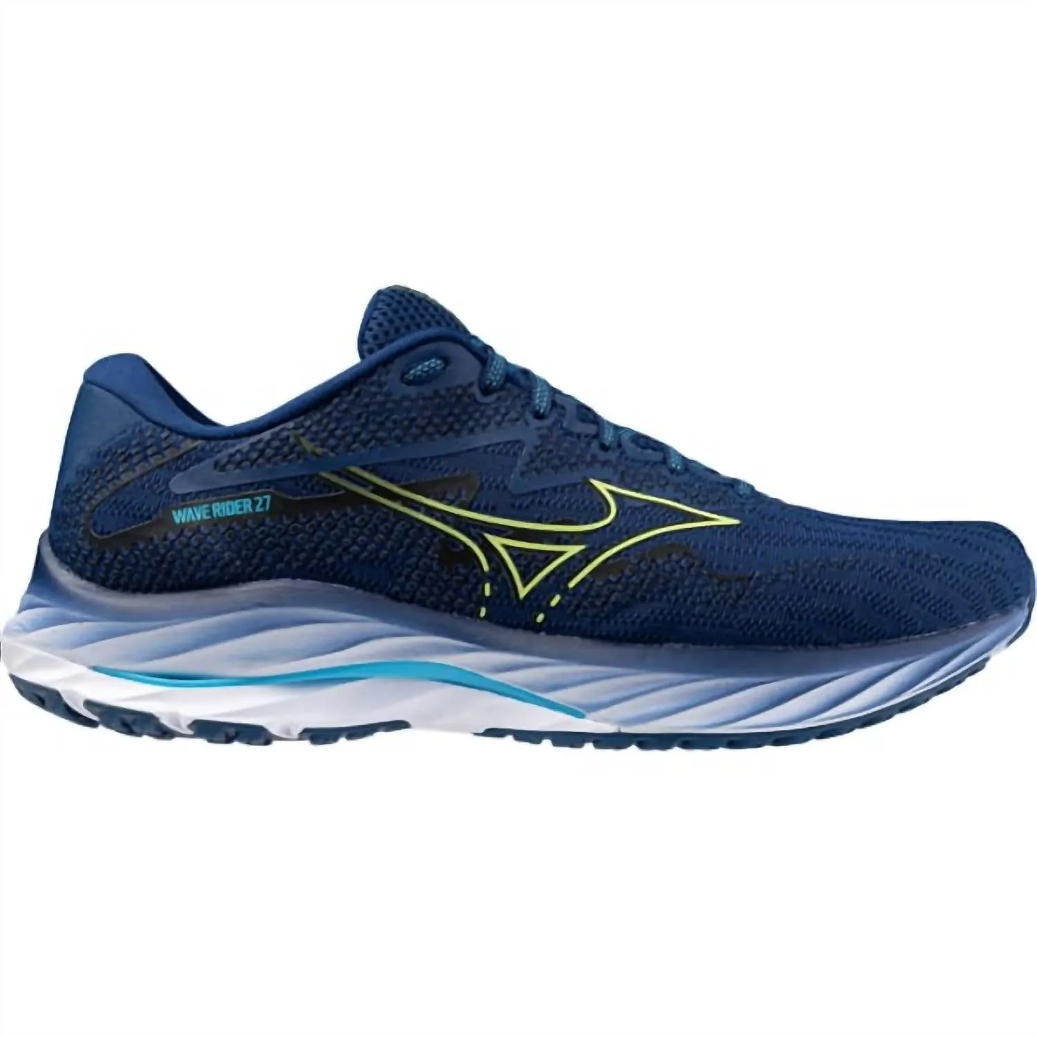 Men's Rider 27 Shoes In Navy Peony-Sharp Green