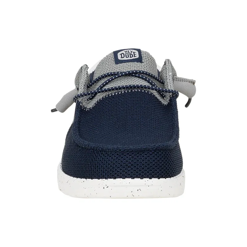 Men's Wally Tri Varsity Mesh Navy/Grey