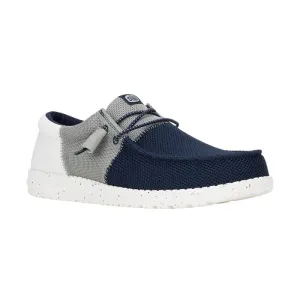 Men's Wally Tri Varsity Mesh Navy/Grey