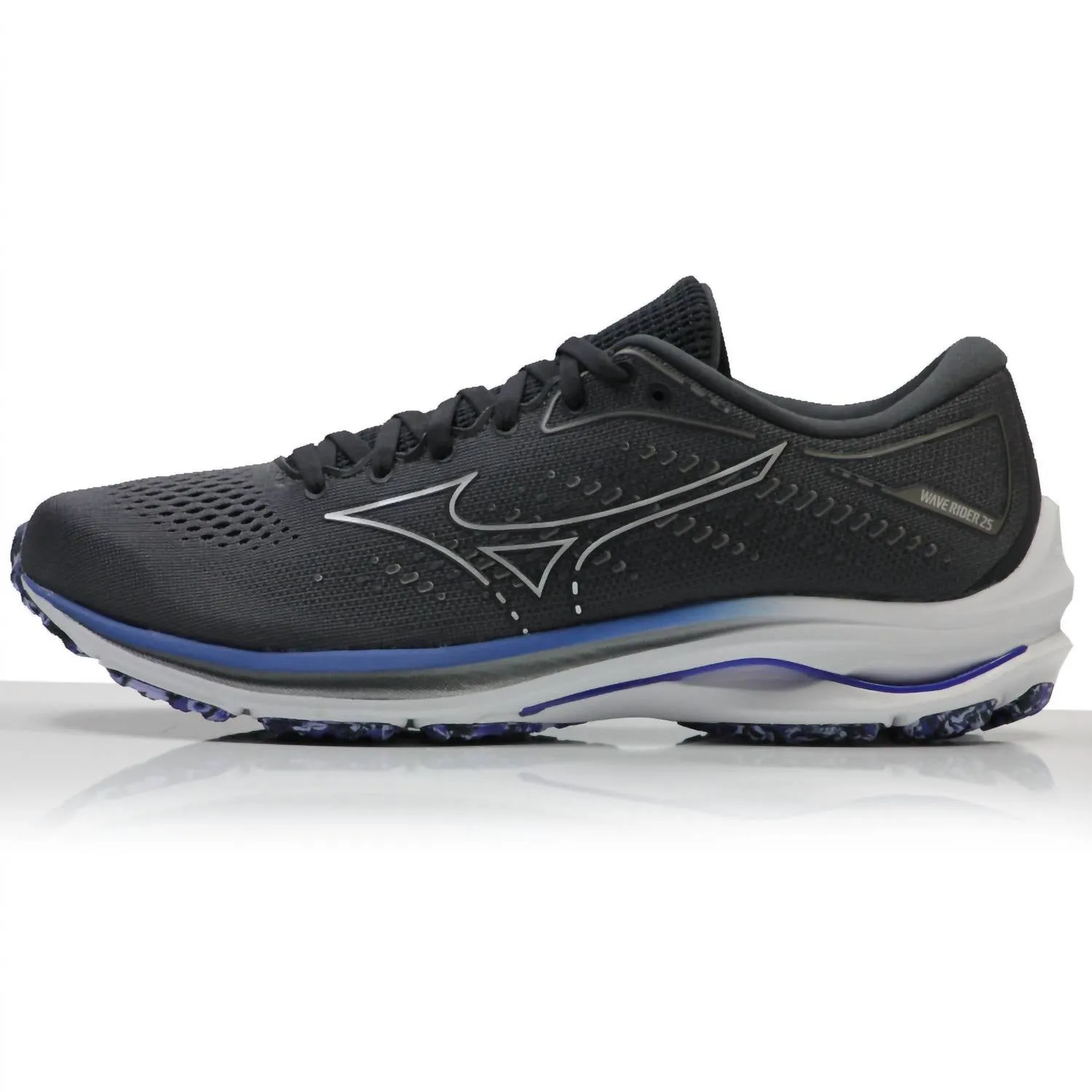Men's Wave Rider 25 Running Shoe In Obsidian
