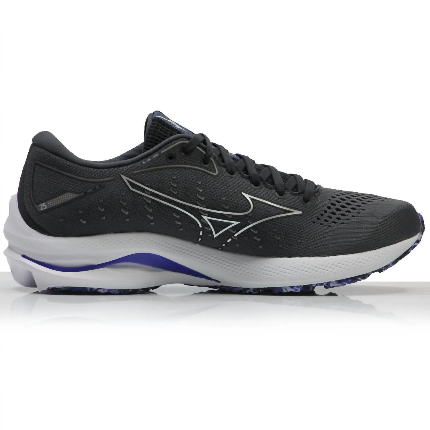 Men's Wave Rider 25 Running Shoe In Obsidian
