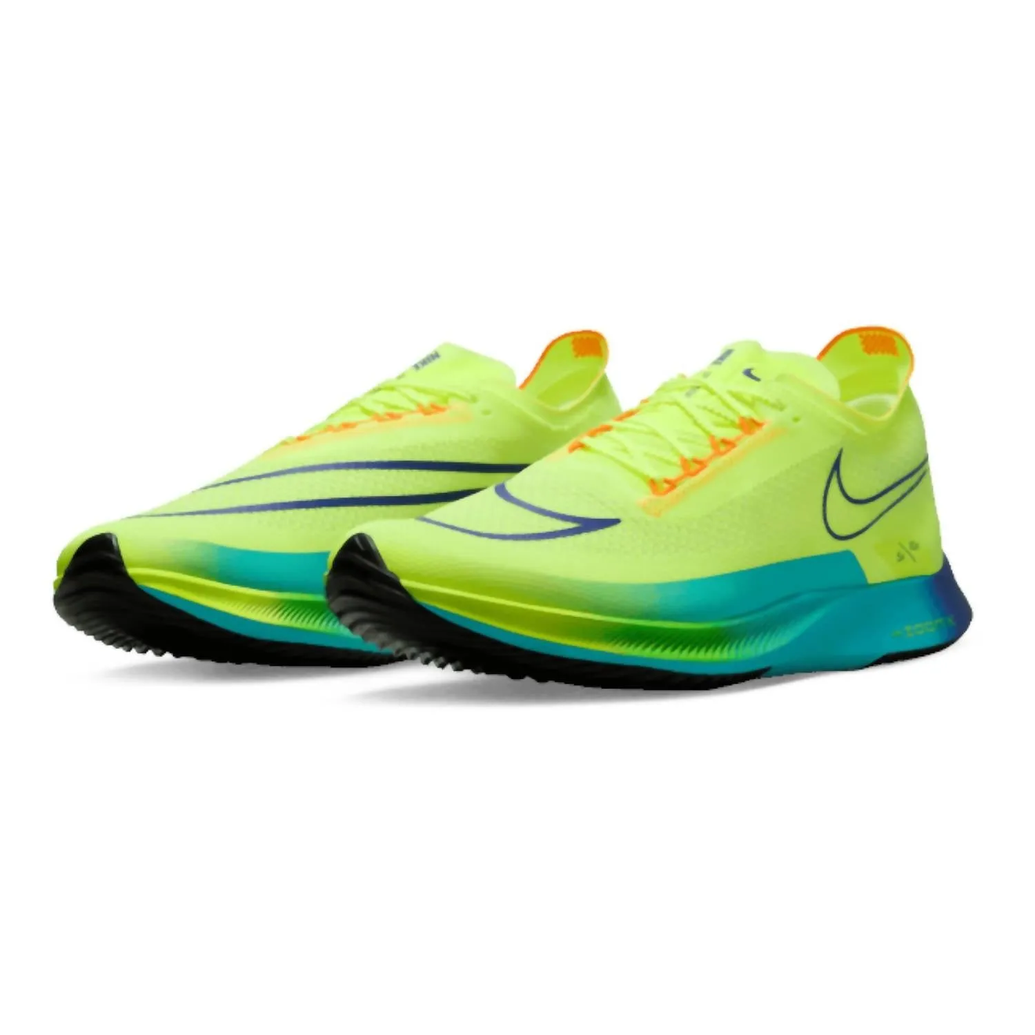 Men's Zoomx Streakfly Shoes In Volt/black-Bright Crimson