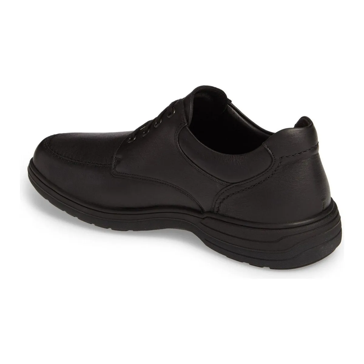 Mephisto Men's DoukHydroProtect Moc Toe Derby Black Waterproof