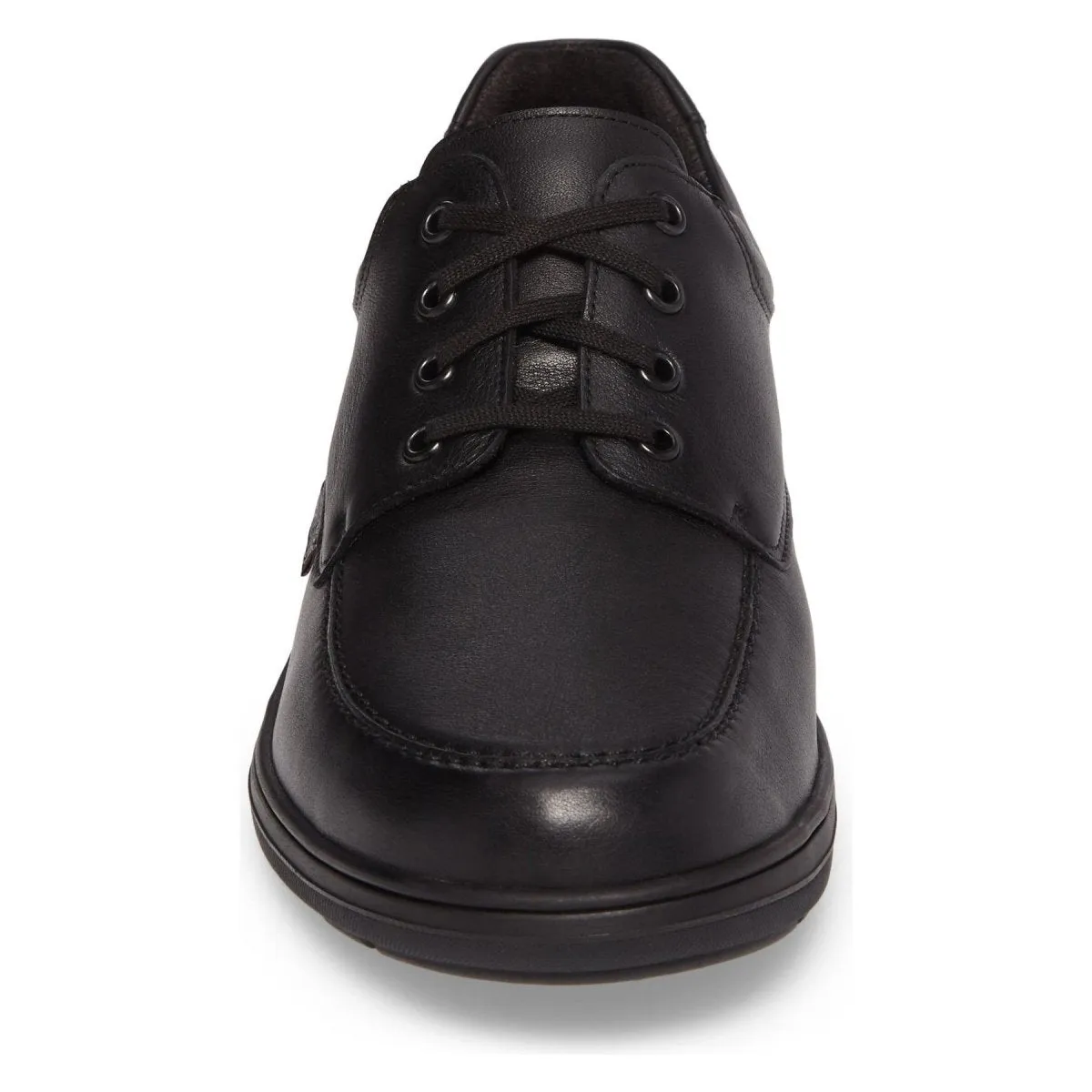 Mephisto Men's DoukHydroProtect Moc Toe Derby Black Waterproof