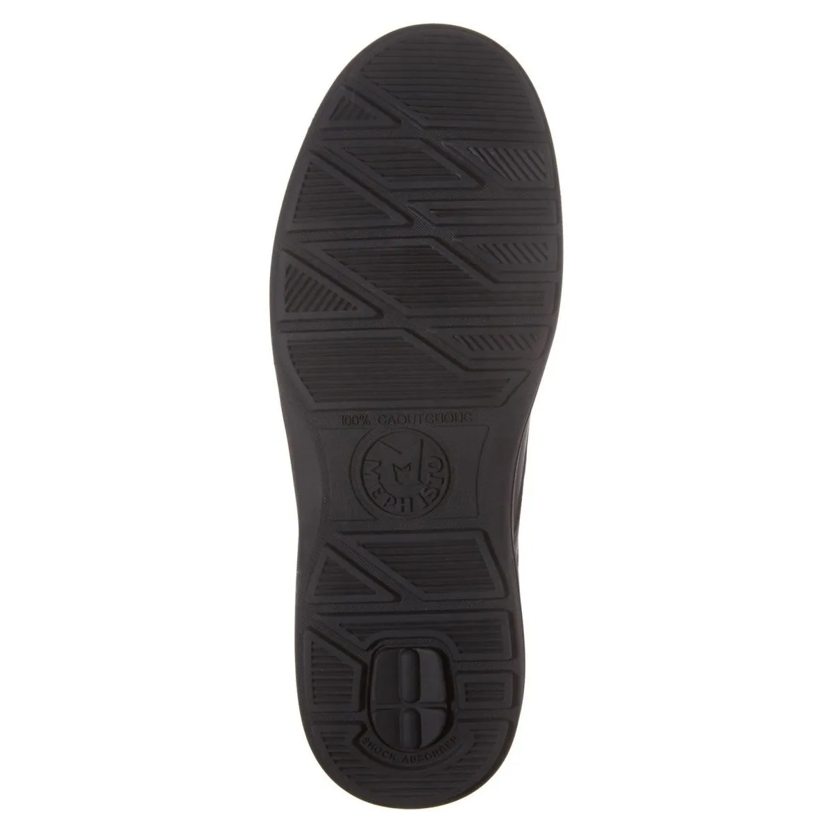 Mephisto Men's DoukHydroProtect Moc Toe Derby Black Waterproof