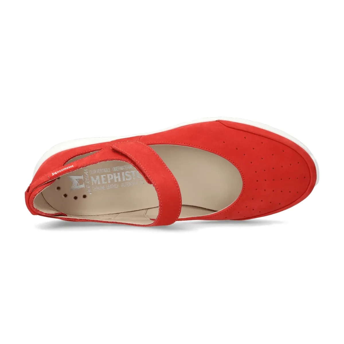 Mephisto Women's Marsia Scarlet Nubuck
