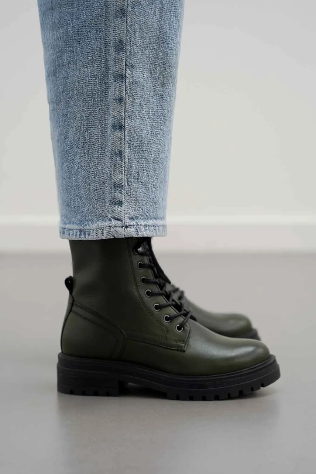 MILITARY LEATHER BOOTS