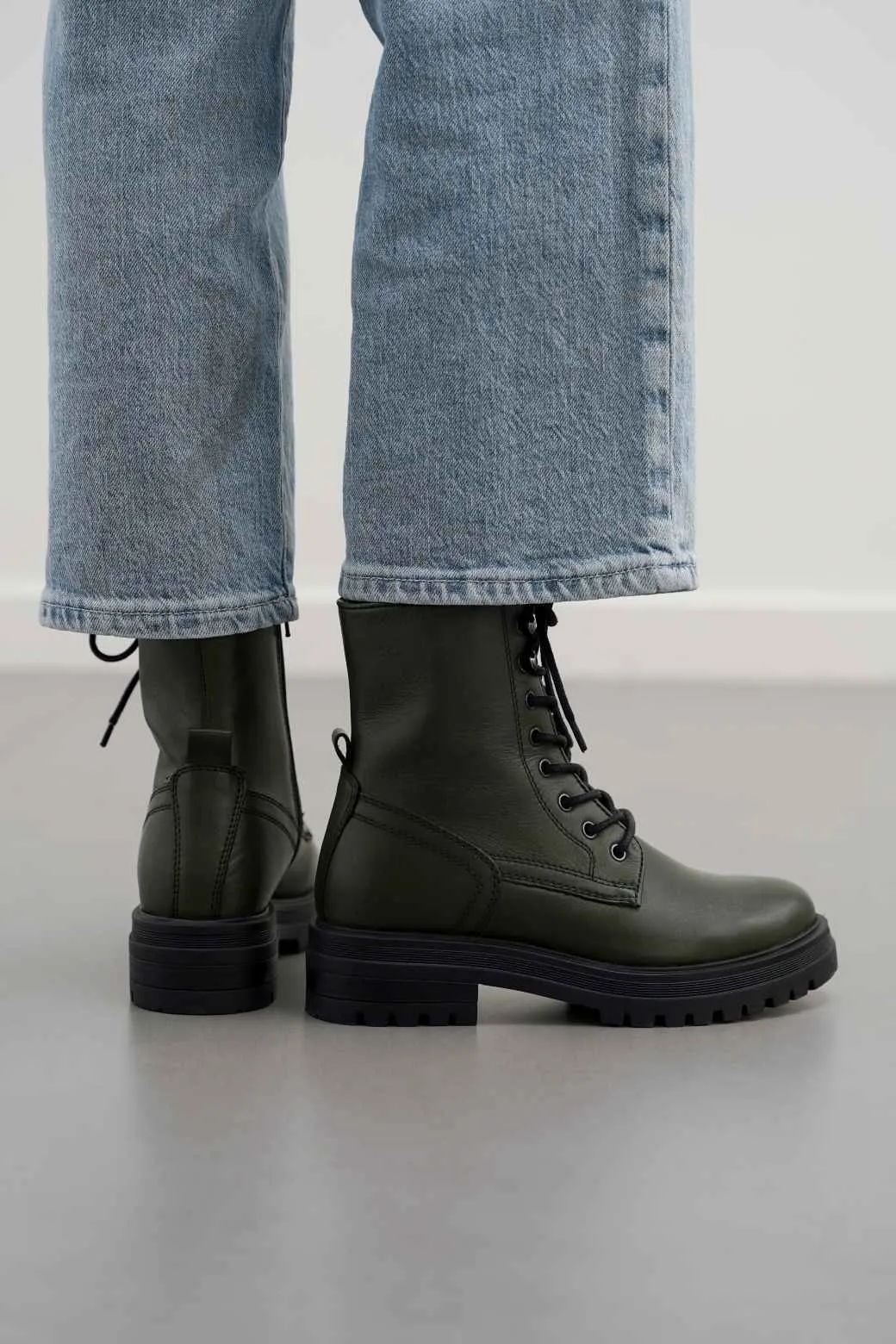 MILITARY LEATHER BOOTS