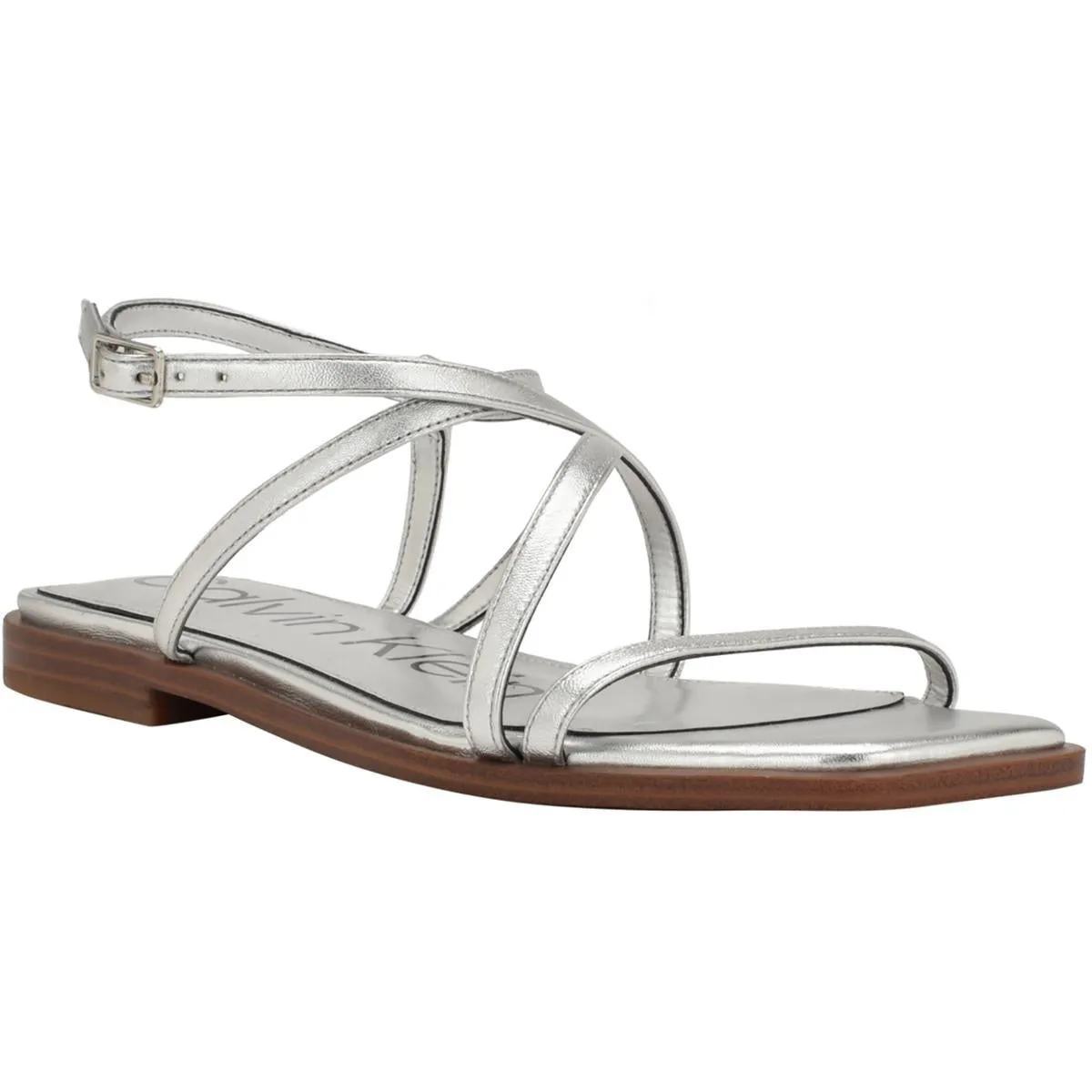 Millia2 Womens Adjustable Casual Ankle Strap