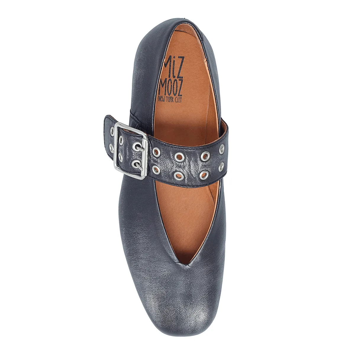 Miz Mooz Women's Zephyr Gunmetal Leather