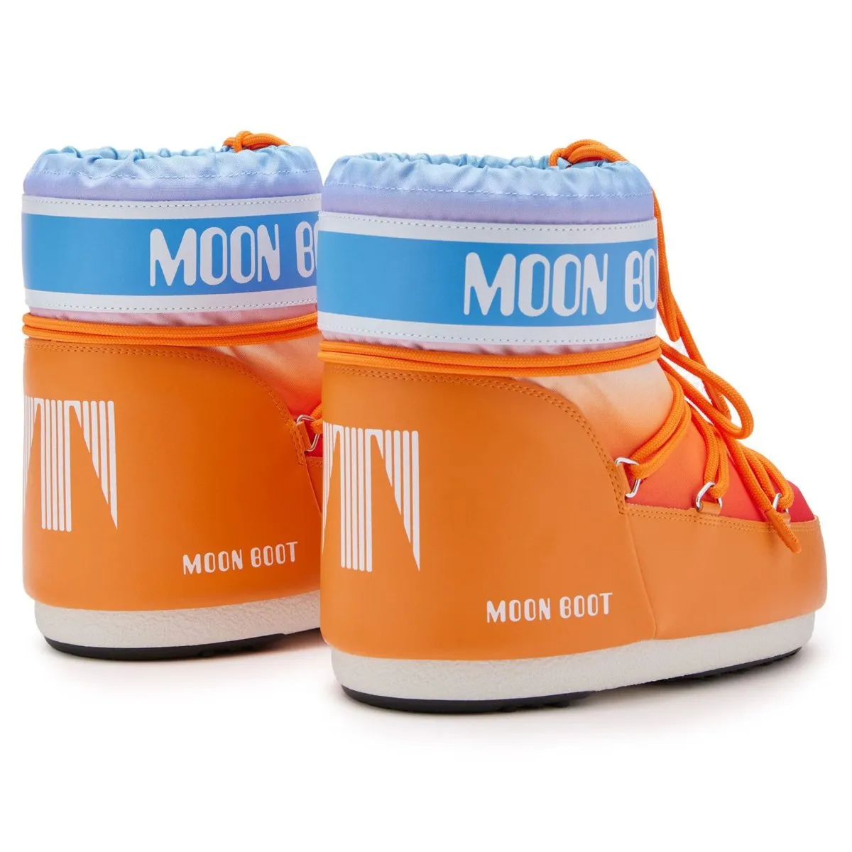 Moon Boot Women's Icon Low Sunrise-Print/Orange