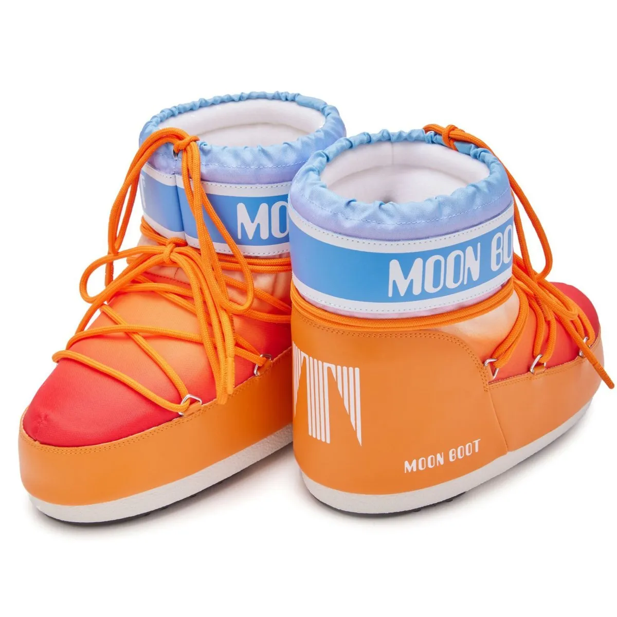 Moon Boot Women's Icon Low Sunrise-Print/Orange