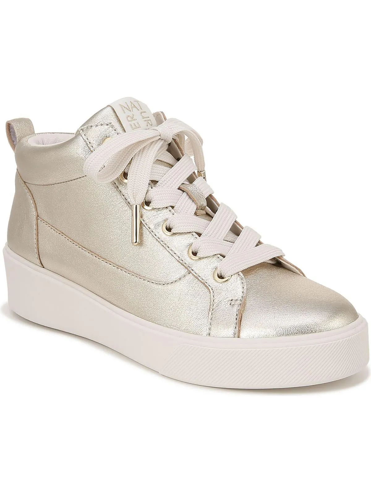 MorrisonMId Womens Faux Leather Gym Athletic and Training Shoes
