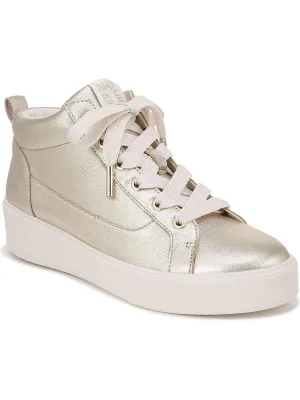 MorrisonMId Womens Faux Leather Gym Athletic and Training Shoes