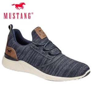 Mustang Mesh Style Lightweight Runners Navy
