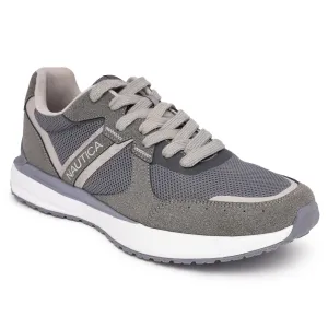Nautica Mens Logo Lace-Up Sneaker