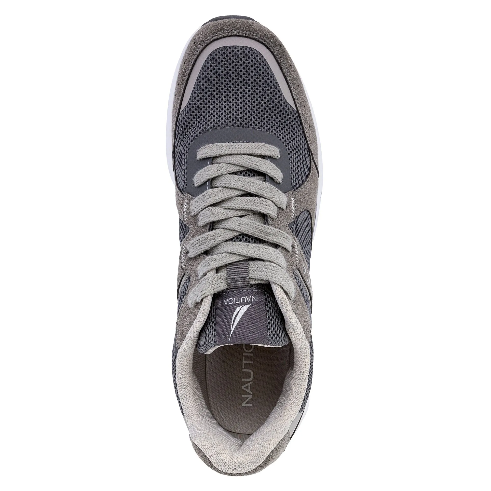 Nautica Mens Logo Lace-Up Sneaker