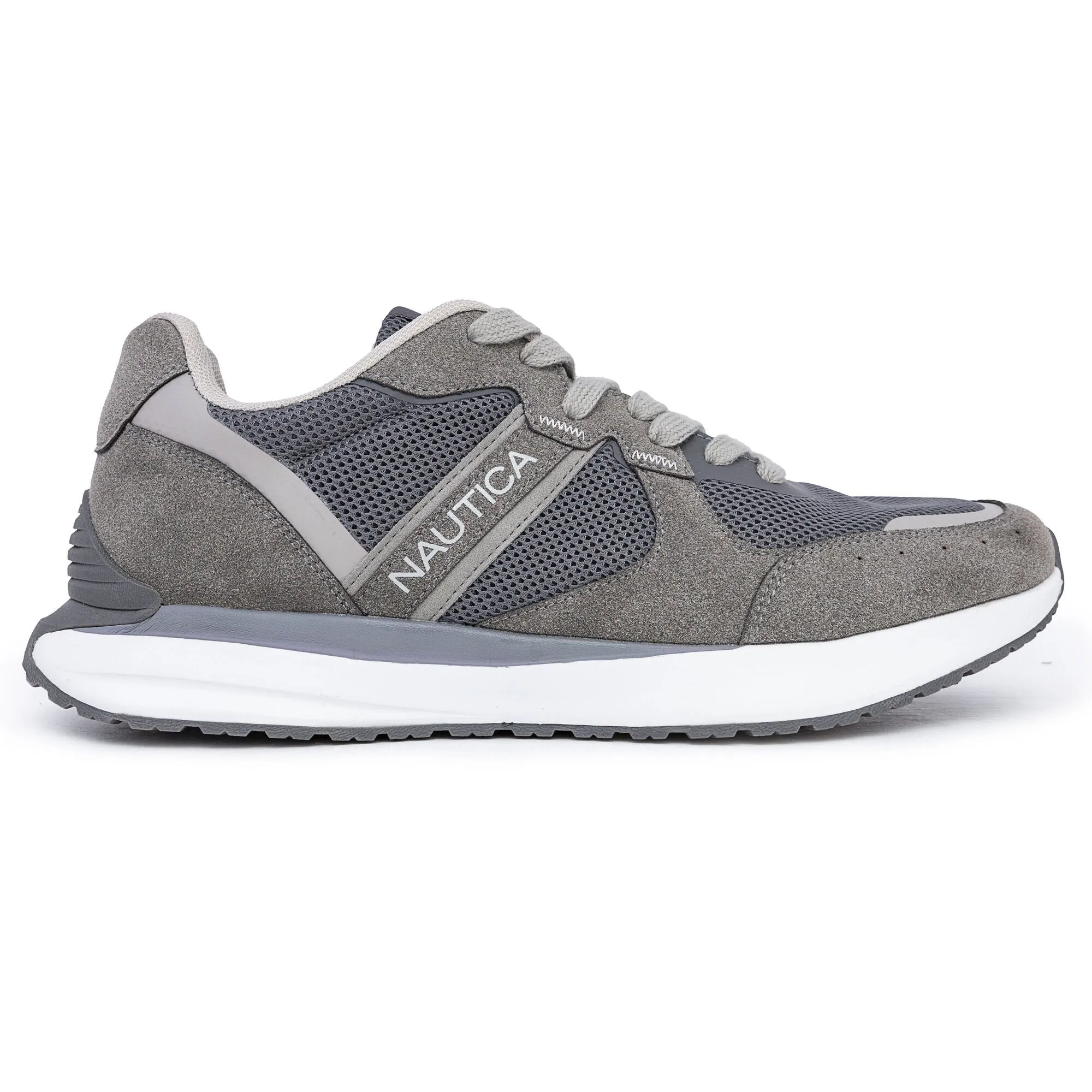 Nautica Mens Logo Lace-Up Sneaker