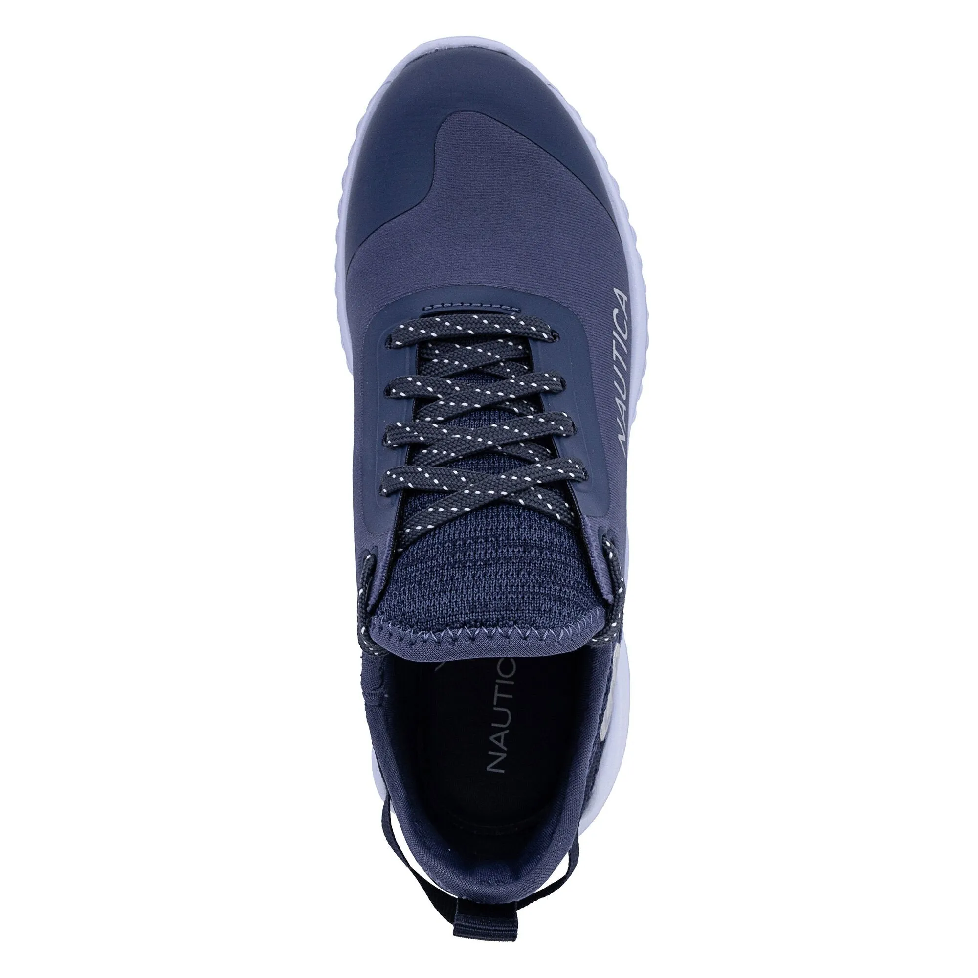 Nautica Womens Mesh Lace-Up Sneaker