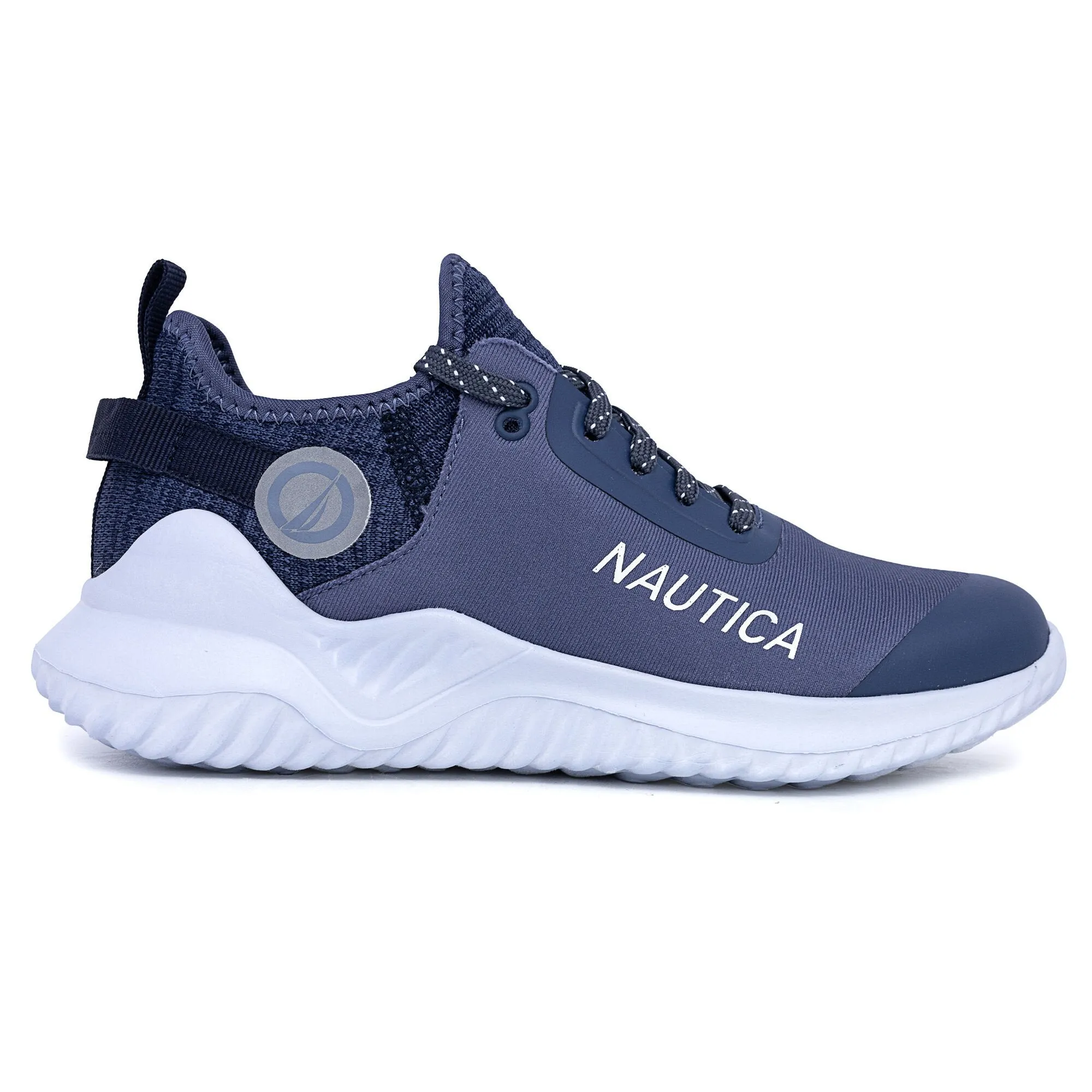 Nautica Womens Mesh Lace-Up Sneaker