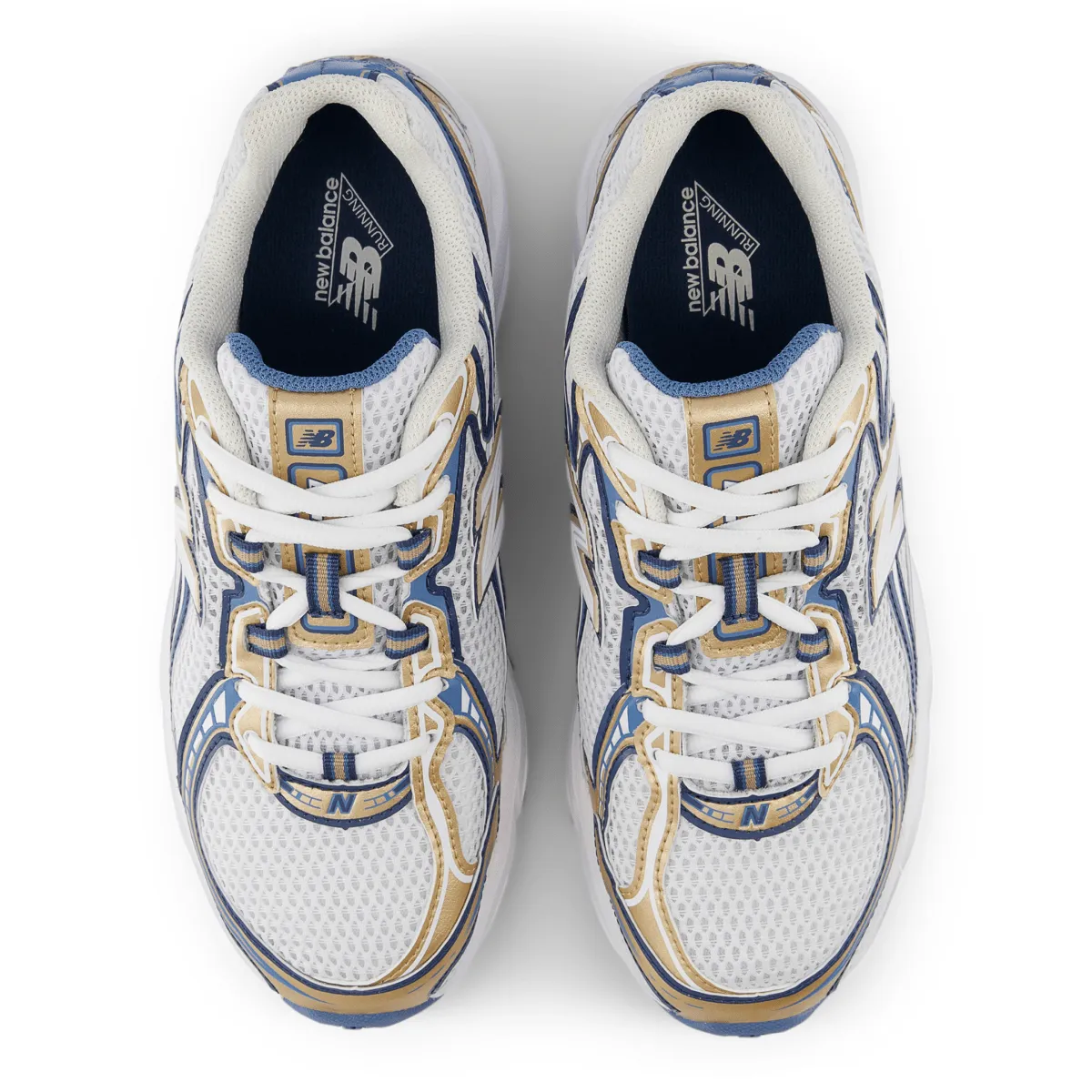 New Balance Men's U740HB2 Heron Blue/Gold/White